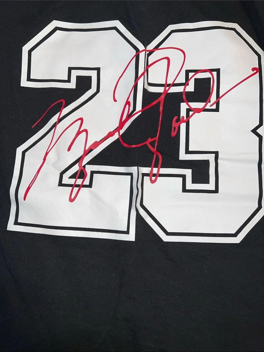 Jordan Black T-Shirt with White Jumpman Center Logo